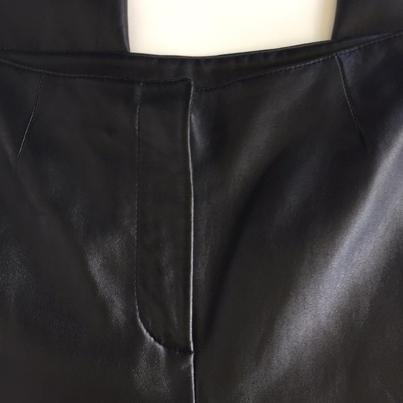 SIENA STUDIO BLACK LEATHER PANTS - Picture 3 of 8